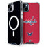 NHL Washington Capitals Distressed iPhone 15 Plus MagSafe Case