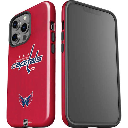 NHL Washington Capitals Distressed iPhone 15 Pro Impact Case