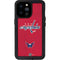 NHL Washington Capitals Distressed iPhone 14 Pro Max Waterproof Case