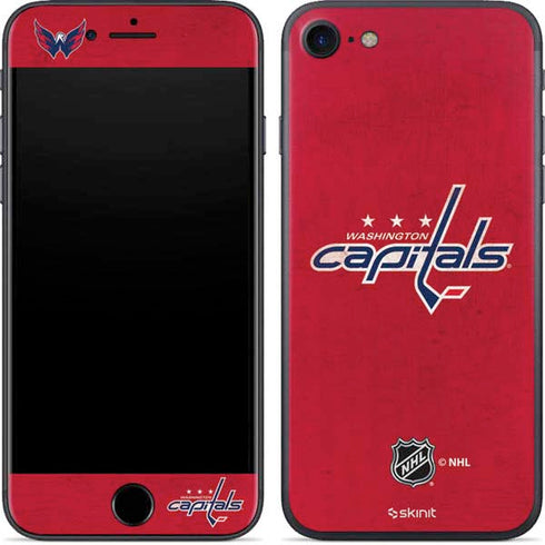 NHL Washington Capitals Distressed iPhone 7 Skin