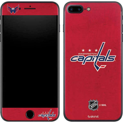 NHL Washington Capitals Distressed iPhone 8 Plus Skin