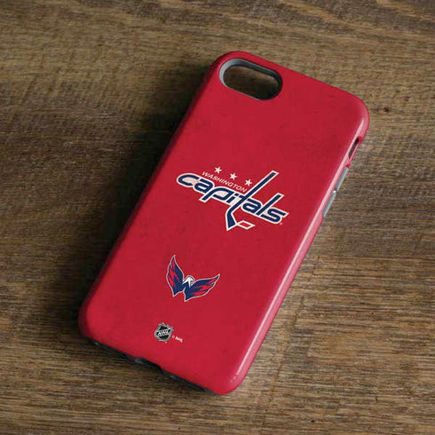 NHL Washington Capitals Distressed iPhone 8 Pro Case
