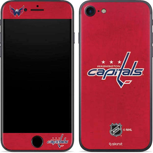 NHL Washington Capitals Distressed iPhone 8 Skin