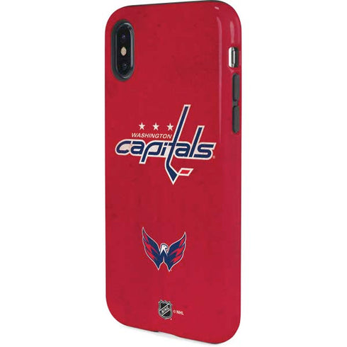 NHL Washington Capitals Distressed iPhone X Pro Case