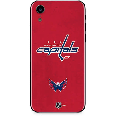 NHL Washington Capitals Distressed iPhone XR Skin