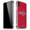 NHL Washington Capitals Distressed iPhone XS Max Clear Case