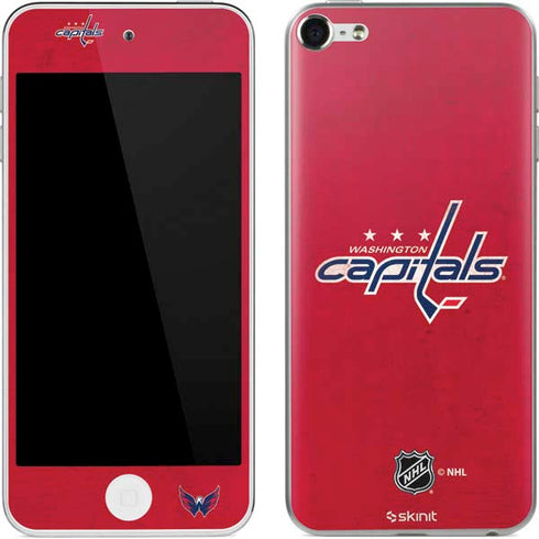 NHL Washington Capitals Distressed Apple iPod Skin