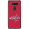 NHL Washington Capitals Distressed LG K51/Q51 Clear Case