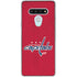 NHL Washington Capitals Distressed LG Stylo 6 Clear Case