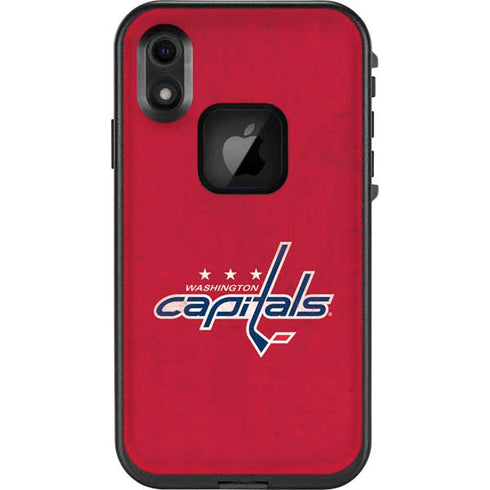 NHL Washington Capitals Distressed LifeProof Fre iPhone Skin