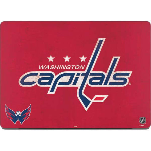 NHL Washington Capitals Distressed MacBook Pro 14in (2021-24) Skin