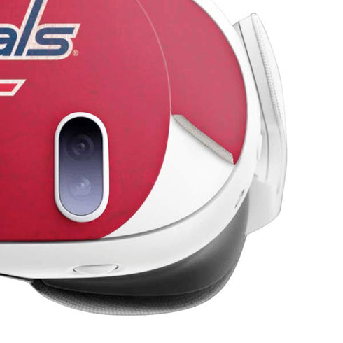 NHL Washington Capitals Distressed Meta Quest 3 Skin