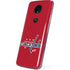 NHL Washington Capitals Distressed Moto E5 Plus Skin