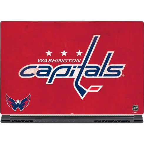 NHL Washington Capitals Distressed MSI GS65 Stealth Laptop Skin