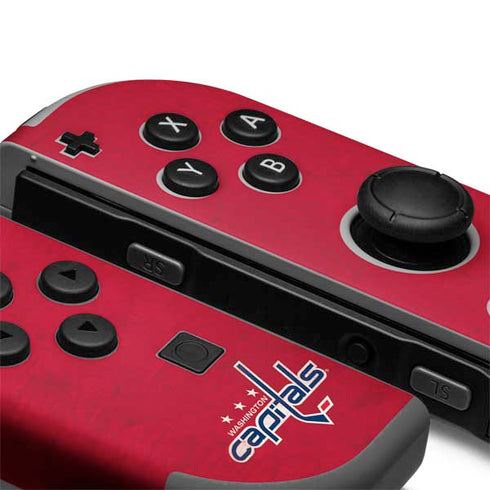 NHL Washington Capitals Distressed Nintendo Joy-Con (L/R) Controller Skin