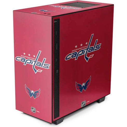 NHL Washington Capitals Distressed NZXT H510 Compact ATX Mid-Tower Case Skin