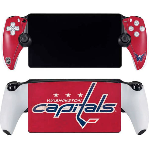 NHL Washington Capitals Distressed PlayStation Portal Remote Player Skin