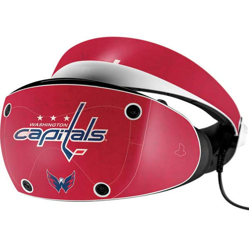 NHL Washington Capitals Distressed PlayStation VR2 Skin