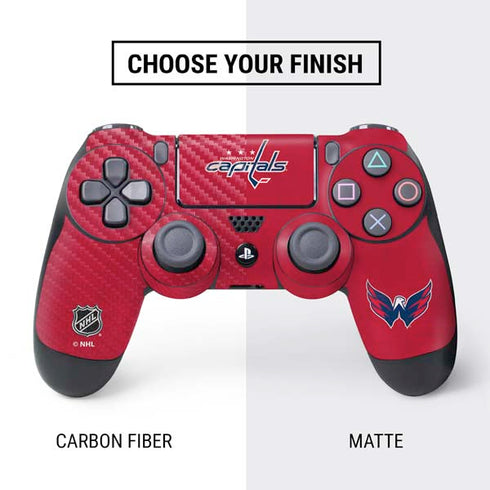NHL Washington Capitals Distressed PS4 Controller Skin