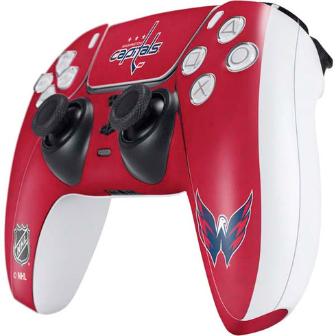 NHL Washington Capitals Distressed PS5 Controller Skin