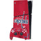 NHL Washington Capitals Distressed PS5 Slim Digital Edition Bundle Skin