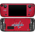 NHL Washington Capitals Distressed Steam Deck Handheld Gaming Computer Skin