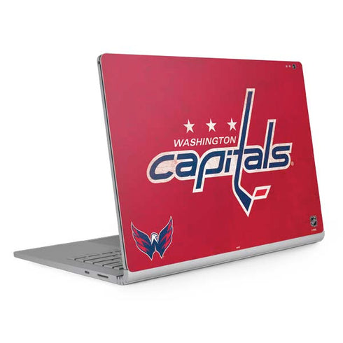 NHL Washington Capitals Distressed Surface Book 2 13.5in Skin