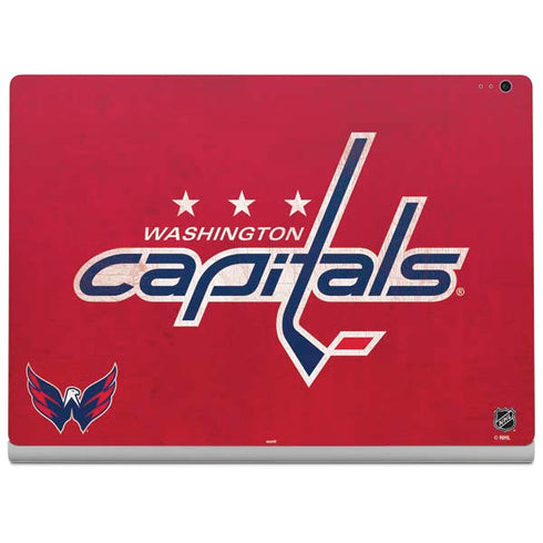 NHL Washington Capitals Distressed Surface Book 2 13.5in Skin