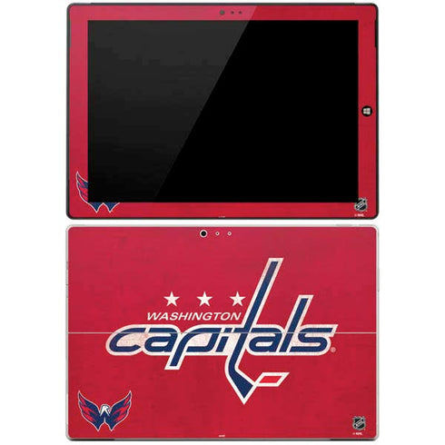 NHL Washington Capitals Distressed Surface Pro 3 Skin