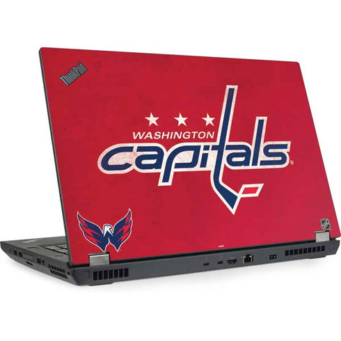 NHL Washington Capitals Distressed Lenovo ThinkPad Skin