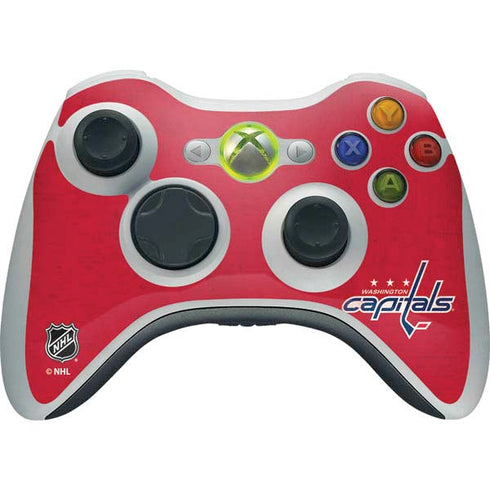 NHL Washington Capitals Distressed Xbox 360 Wireless Controller Skin