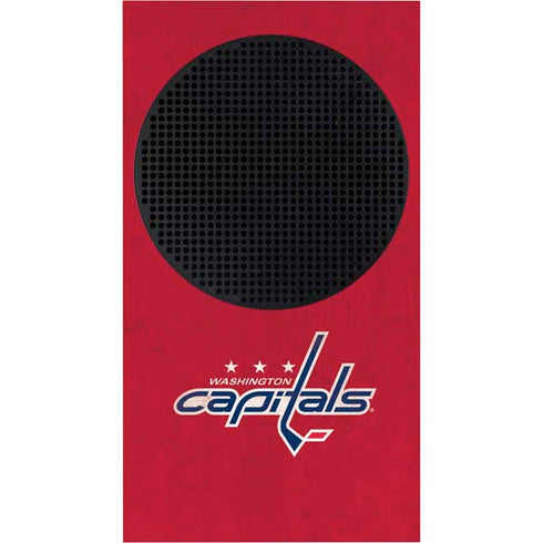 NHL Washington Capitals Distressed Xbox Series S Console Skin