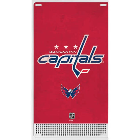 NHL Washington Capitals Distressed Xbox Series S Console Skin