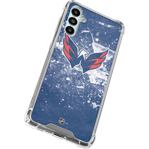 NHL Washington Capitals Frozen Galaxy A14 5G Clear Case