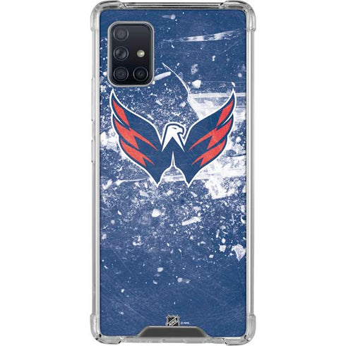 NHL Washington Capitals Frozen Galaxy A51 5G Clear Case