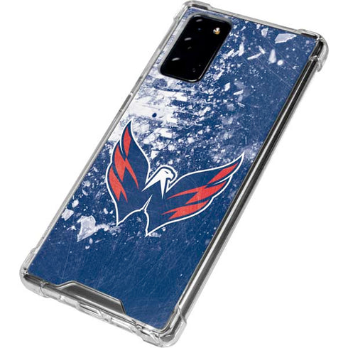 NHL Washington Capitals Frozen Galaxy Note20 5G Clear Case