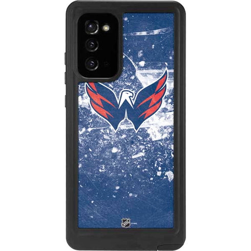NHL Washington Capitals Frozen Galaxy Note20 5G Waterproof Case