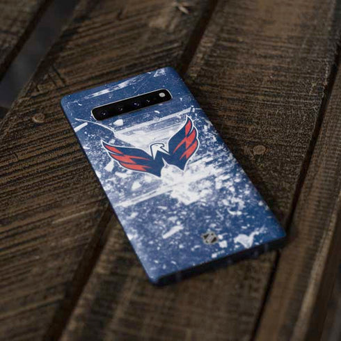 NHL Washington Capitals Frozen Galaxy S10 Plus Skin