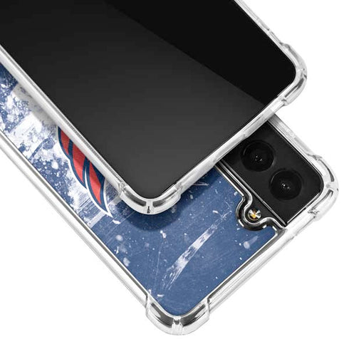 NHL Washington Capitals Frozen Galaxy S21 5G Clear Case