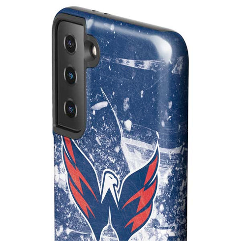 NHL Washington Capitals Frozen Galaxy S21 FE Pro Case