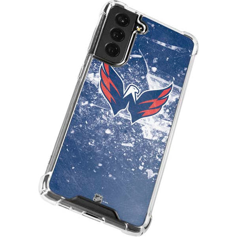 NHL Washington Capitals Frozen Galaxy S22 Clear Case