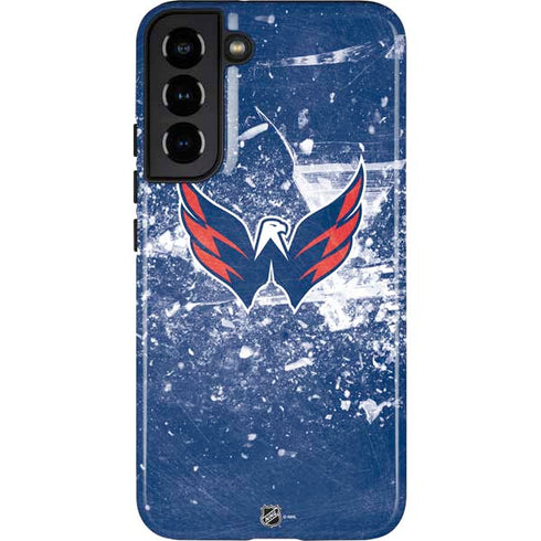 NHL Washington Capitals Frozen Galaxy S22 Plus Pro Case