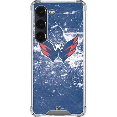 NHL Washington Capitals Frozen Galaxy S23 Clear Case