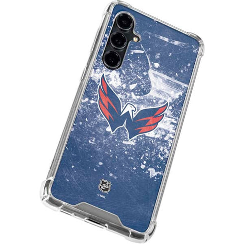 NHL Washington Capitals Frozen Galaxy S23 FE Clear Case
