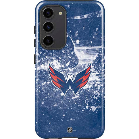 NHL Washington Capitals Frozen Galaxy S23 Plus Pro Case