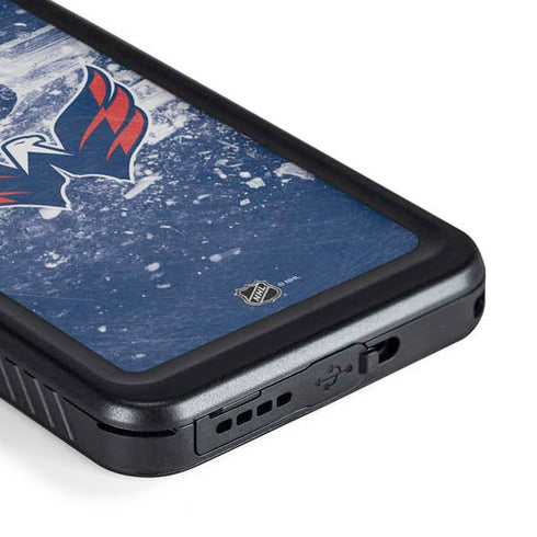 NHL Washington Capitals Frozen Galaxy S23 Waterproof Case