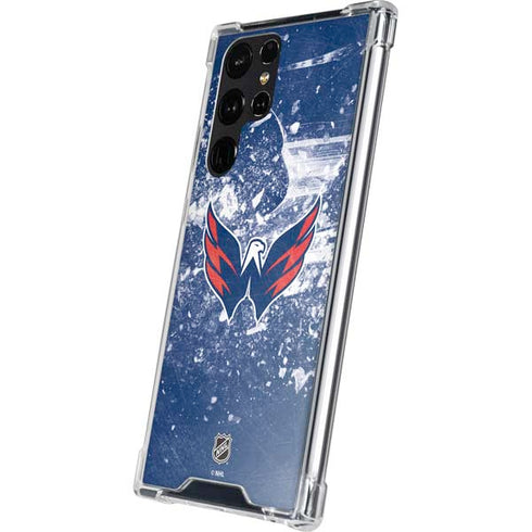 NHL Washington Capitals Frozen Galaxy S24 Ultra Clear Case