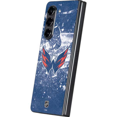 NHL Washington Capitals Frozen Galaxy Z Fold5 5G Skin