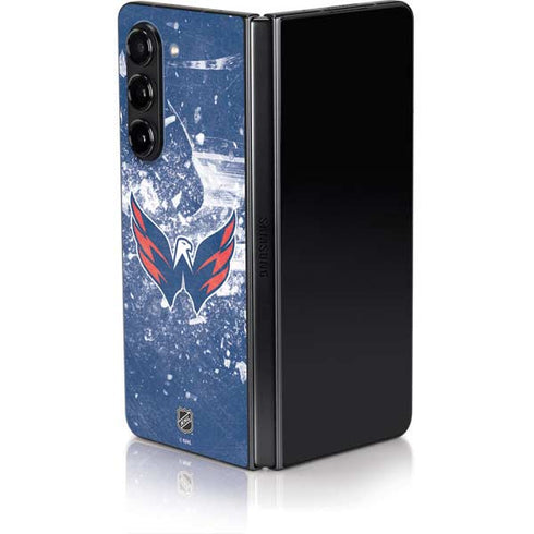 NHL Washington Capitals Frozen Galaxy Z Fold5 5G Skin