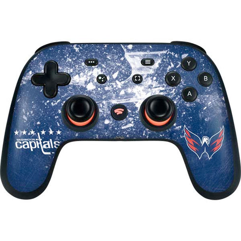 NHL Washington Capitals Frozen Google Stadia Controller Skin